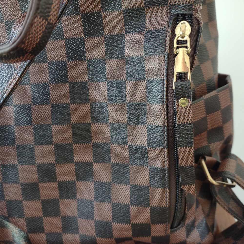 Checkered Backpack - image 5